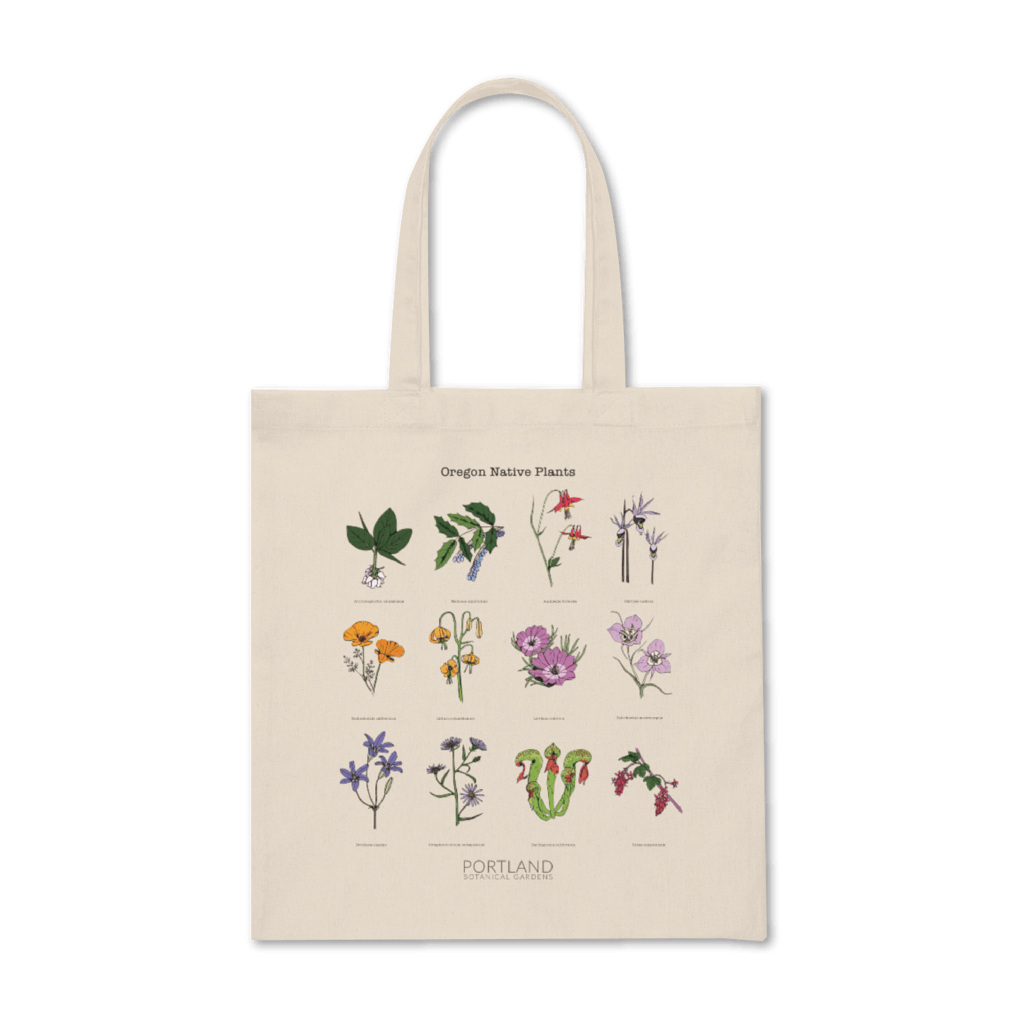 Oregon Native Plants Reusable Bag